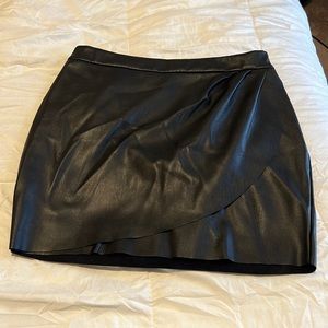 Express leather skirt size 10